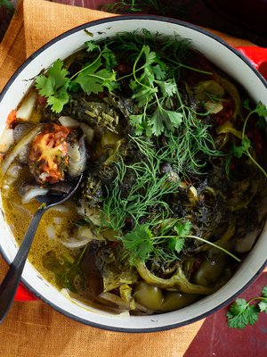 Äcäbsändäl-kasvispata on helpompi kuin nimensä.