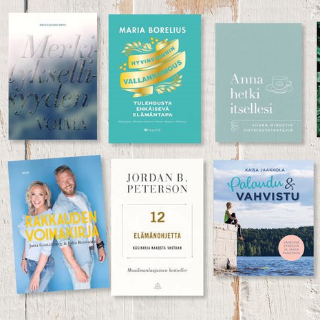 Elämäntaito-oppaista ei ole pulaa – uusia putkahtelee tämän tästä. Kaikki niistä eivät päästä lukijaa helpolla.