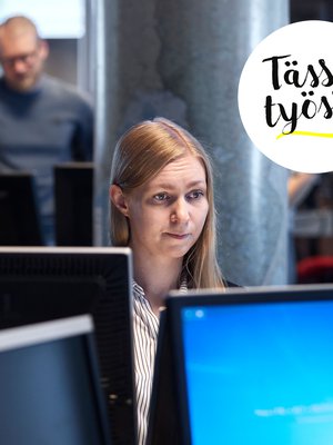 Rikostoimittaja Minna Passin erikoisalaa on vakava ja järjestäytynyt rikollisuus. ”Työssä minulle kaikkein mielekkäintä on tiedonhankinta, mysteerin ratkominen”, Minna sanoo. 