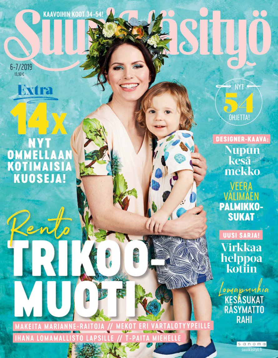 1 Mekko, 19 Paita ja 18 Sortsit