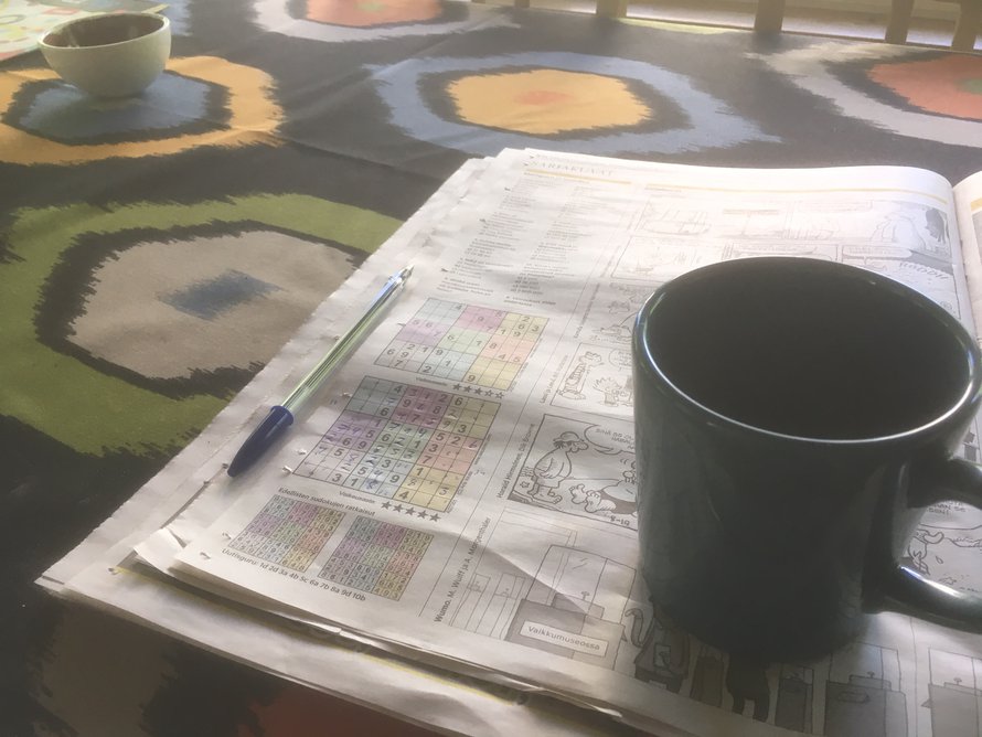 "Hesarin sudokuista ratkaisen sen vaikeamman."