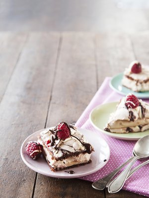 Banaani ja suklaakerma ovat lyömätön yhdistelmä.