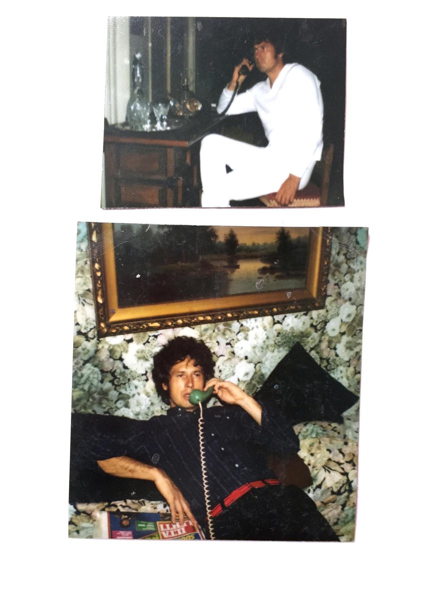 ”Isäni Anton. Hän kuulemma soitteli paljon kavereilleen, ehkä siksi on tämä kuvakin.”