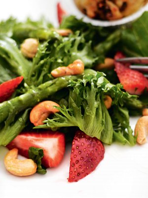 Vihersalaatti on yksinkertaisen herkullinen.