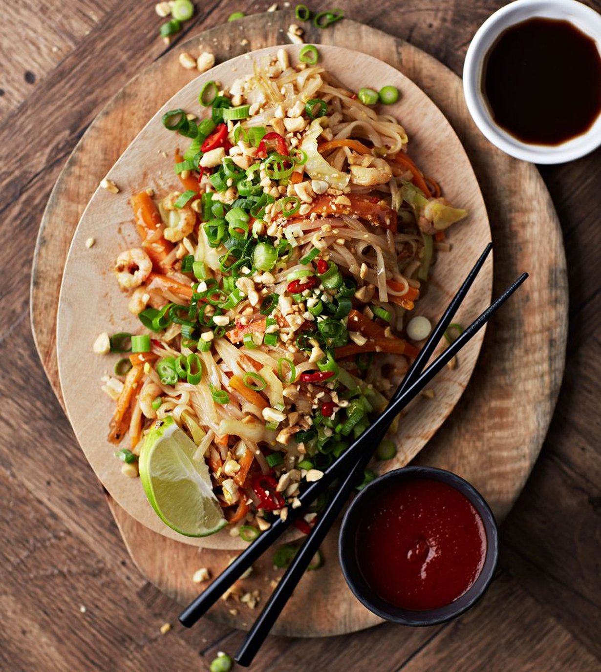 Pad thai on pyttipannua thaimaalaisittain.