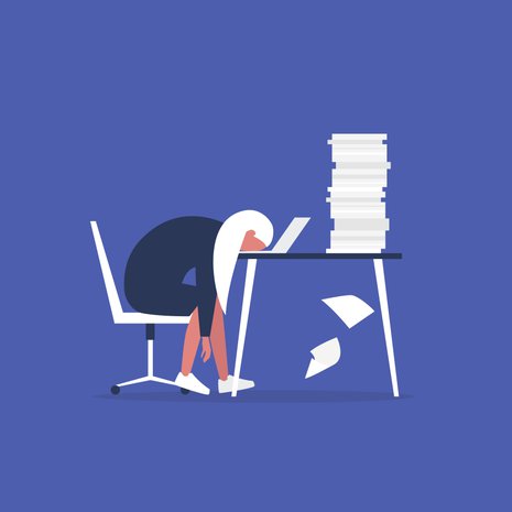 Kenen on syy, jos työntekijä uupuu?