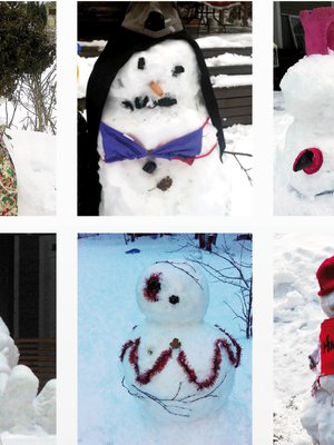 Nykyisin lumiukotkin pukeutuvat hyvin tyylikkäästi.