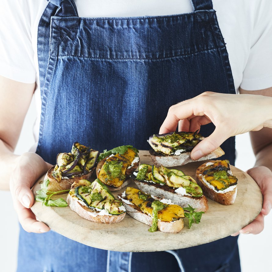 Maistuisiko kasvis-bruschetta?