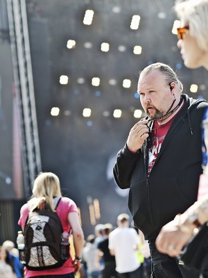 Marko Vainion koko perhe toimii vapaaehtoisina Provinssirockissa. "Se on kesämme kohokohta."
