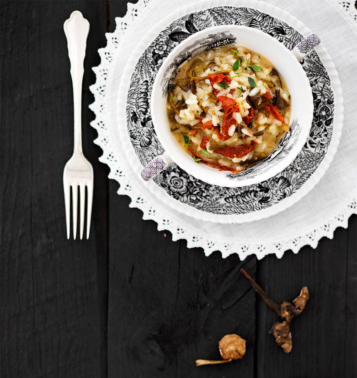 Herkullisin risotto on pehmeää ja melko löysää.