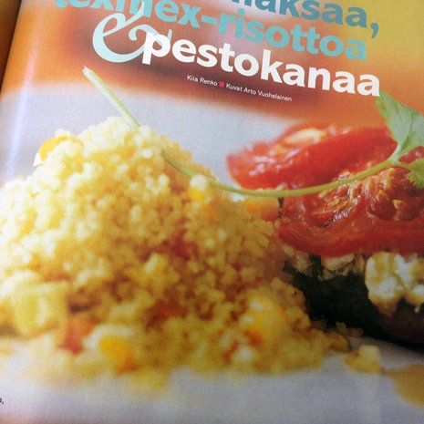 Pestokanan resepti on julkaistu Kodin Kuvalehden numerossa 21/2003.