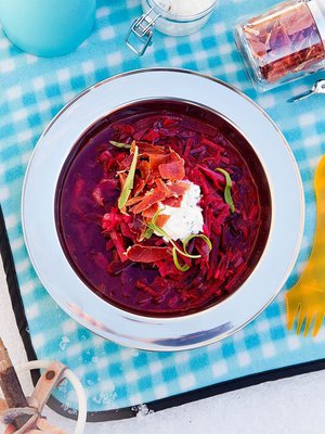 Keitto on helppo retkieväs, koska sen voi pakata termariin.