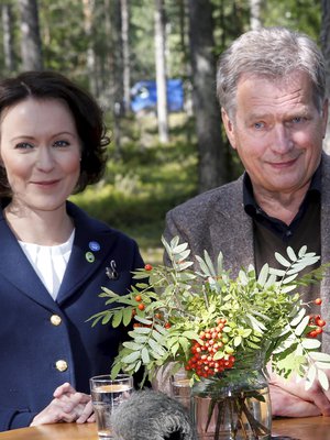 Jenni Haukion ja Sauli Niinistön lapsen laskettu aika on helmikuussa.