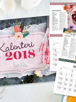 71 prosenttia KK:n kyselyn vastaajista käyttää vielä paperista seinäkalenteria. Tilaajat saavat kerran vuodessa seinäkalenterin lahjaksi. 