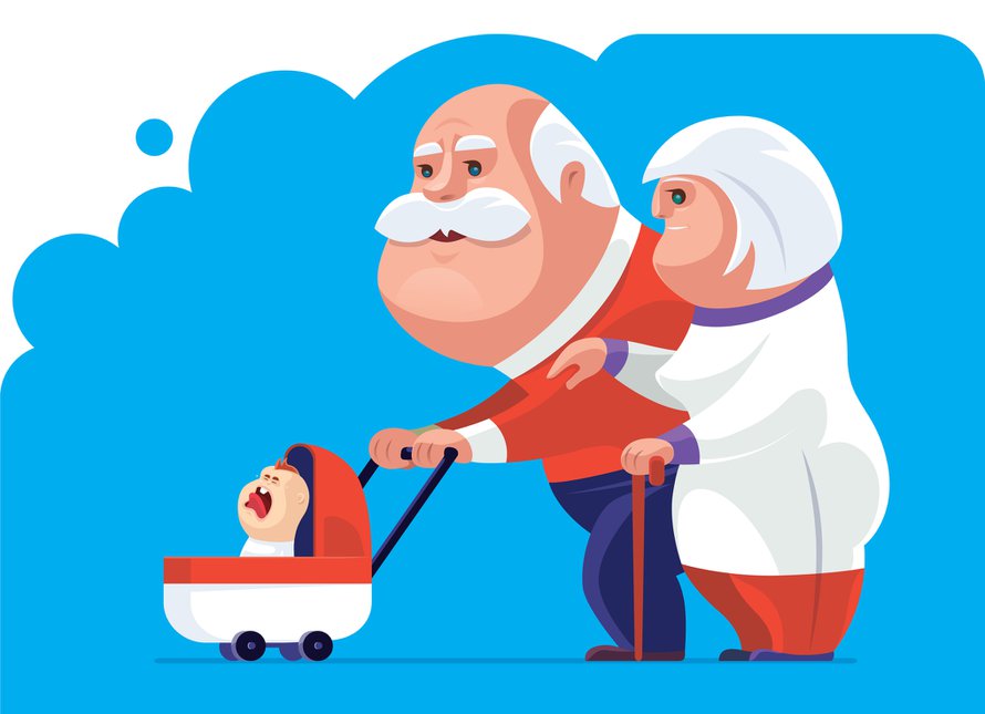 Hoidatko sinä usein lapsenlapsiasi? Osallistu keskusteluun. 