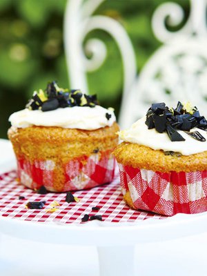 Lakritsipalat ovat helppo ja maukas koriste.