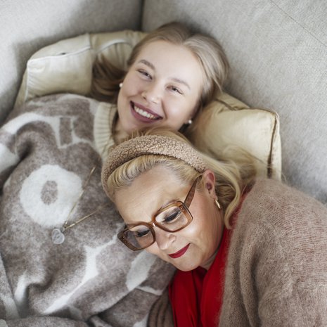 ”Olen onnellinen, etten etukäteen tiennyt, mitä kaikkea kävisimme läpi”, Annukka sanoo.