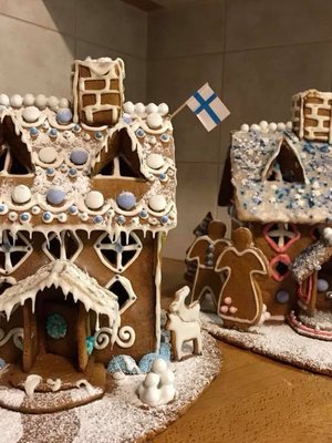 Piparitalossakin liputetaan!