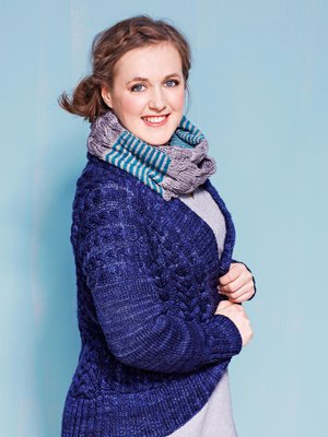 Veera V&auml;lim&auml;ki suunnitteli Suuri K&auml;sity&ouml;n lukijoille neuletakin, jossa on paljon palmikoita.Tutustu Veeran t&ouml;ihin tarkemmin <a href="http://100-rain.blogspot.fi/">100% rain -blogissa.</a>