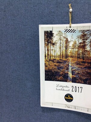 Kalenterin kanteen valittiin Sanna-Mari Tervon ottama kuva Patvinsuolta.