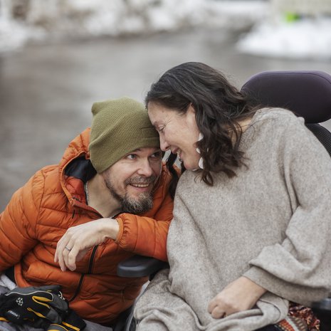 ”Olen saanut enemmän kuin olisin koskaan uskaltanut toivoa. MS-tauti toi Jannen elämääni, ja Jannen myötä tulivat rauha ja onni”, Silja Kerttula sanoo.