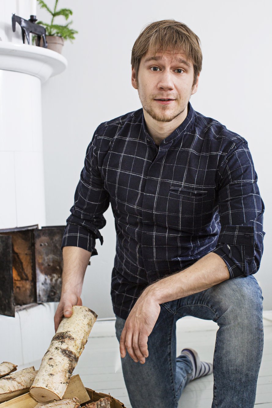 "Vapaaehtoistyö on hyvää vastapainoa gradun vääntämiselle", sanoo Joonas Koskinen.