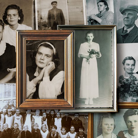 Näiden kuvien ihmisiä yhdistää ihmeellinen tarina. Toimittaja Anna Pihlajaniemi sai kuulla sen.