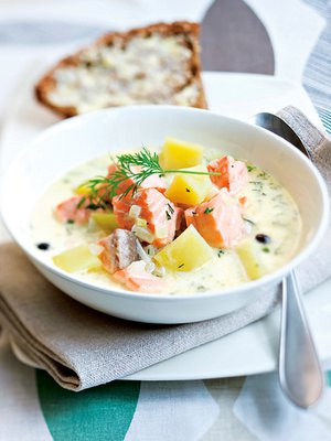 Tarvikkeet: leikkuulauta, veitsi, kattila, puuhaarukka, mittasarja.