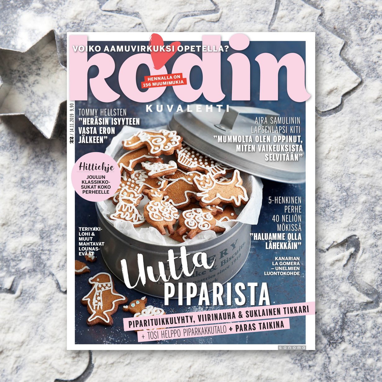Kodin Kuvalehden numero 22/2019 jaetaan tilaajille Postin lakon päätyttyä.