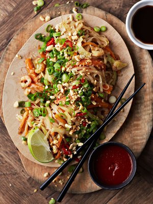 Pad thai on pyttipannua thaimaalaisittain.