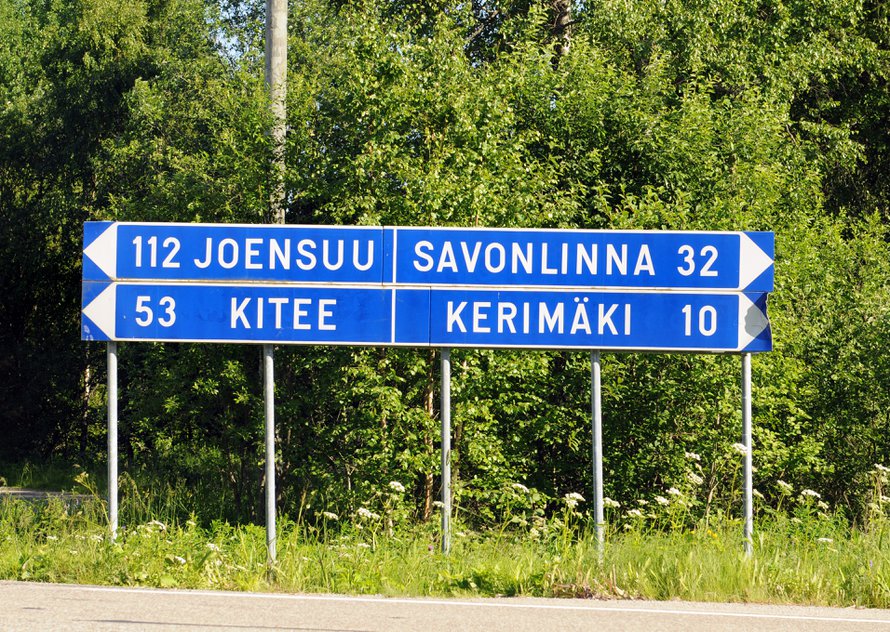 "Kaupunki idässä" kuuluu Joensuun kaupungin slogan.
