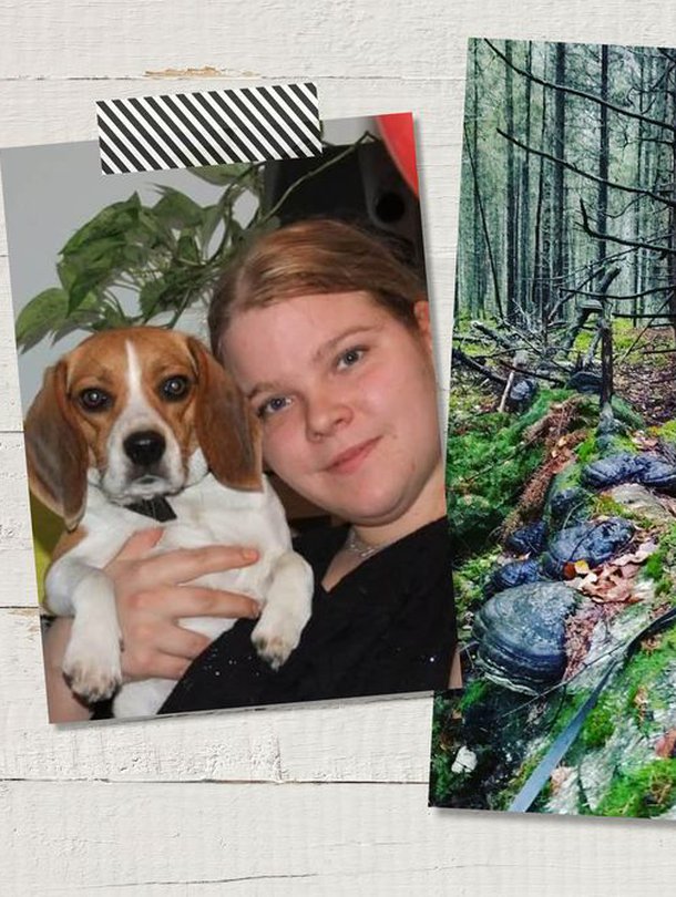 "Minni tuo elämääni lämpöä. Se käpertyy peiton alle yöllä ja lähtee kanssani metsään", kertoo Katja.