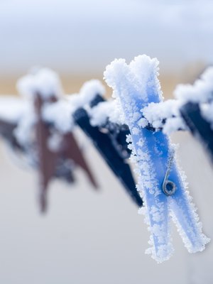 Pakkaspäivä on täydellinen hetki putsata matot ja sulattaa pakastin. 
