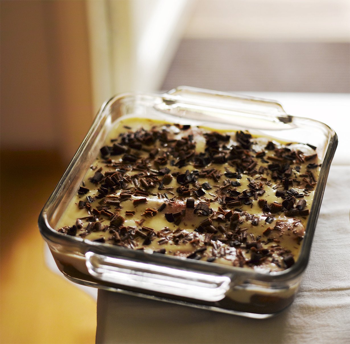 Zuppa inglese eli englantilainen keitto on tyypillinen toscanalainen jälkiruoka.