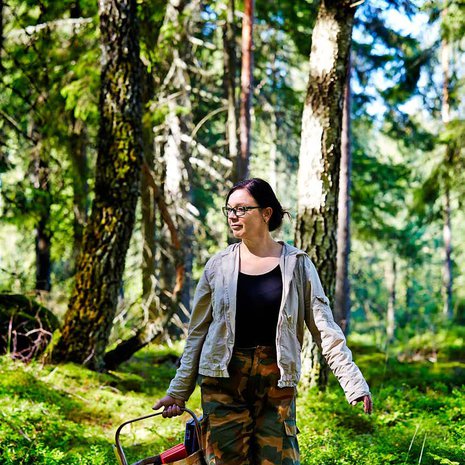 Tarja Siuvatti on sähköurakoitsija, Metsäkirjan kirjoittaja sekä sieni- ja yrttikouluttaja. Hän asuu Salossa. 