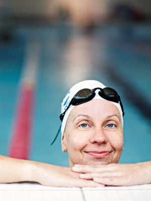 ”Vesi on elementtini. Voitan ainakin ne, jotka eivät ole altaassa”, Noora sanoo.