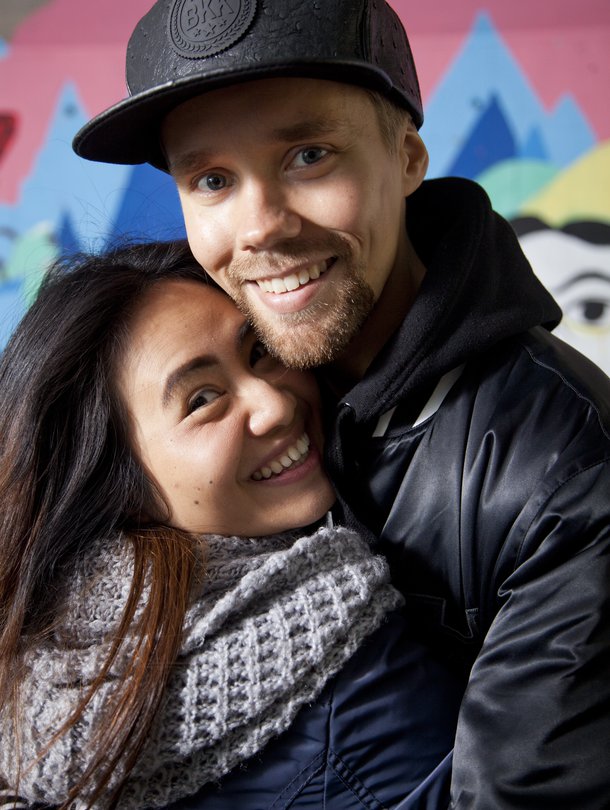 Rap-duo Immanuelista tuttu Roni Lempiäinen ja hänen vaimonsa Naomi asuvat Vantaalla.