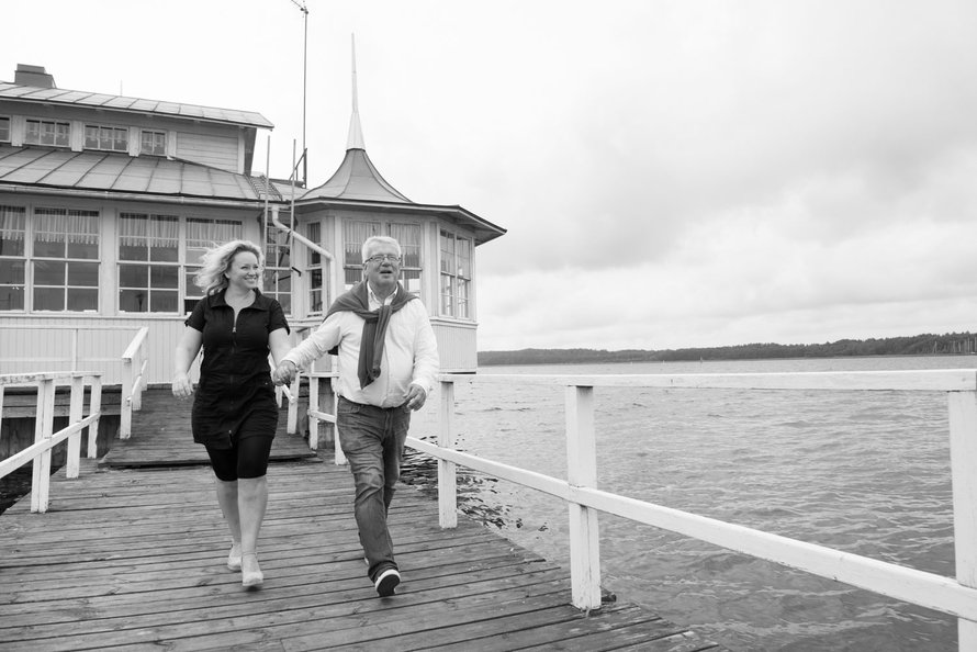 "Minun ja isän suhteessa on aina poimittu rusinat pullasta, koska emme juuri viettäneet arkea yhdessä", sanoo Maria Sid.