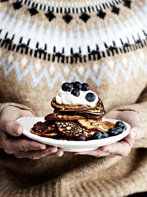 Vaniljainen rahka vie kielen mennessään myös lettutaikinassa.