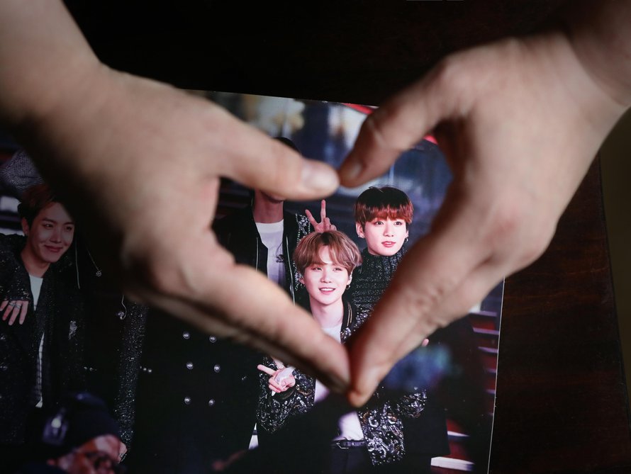 Sydämen sisällä on Taijalle tärkein ja puhuttelevin BTS:n jäsen Suga.