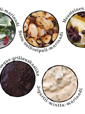 Liha saa uutta luonnetta marinoimalla.