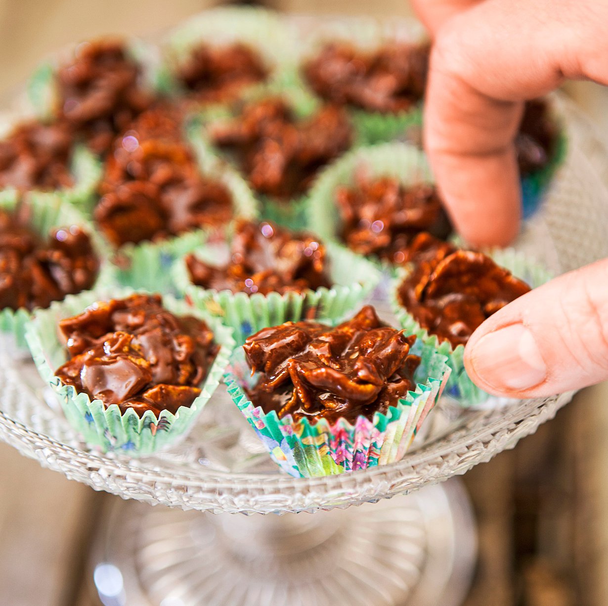 Jälkiruoka Mostachones de Chocolate (suklaaviikset) lienee saanut nimensä siitä, että se jättää suklaaviikset herkuttelijan ylähuulelle.