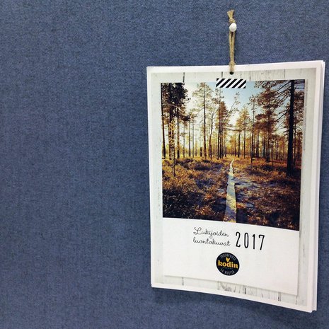 Kalenterin kanteen valittiin Sanna-Mari Tervon ottama kuva Patvinsuolta.