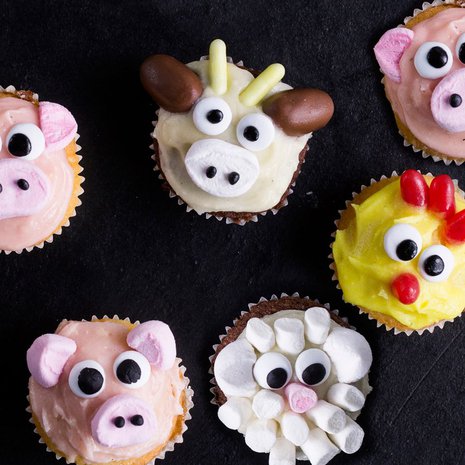 Anna mielikuvituksen lentää, kun koristelet muffineja.