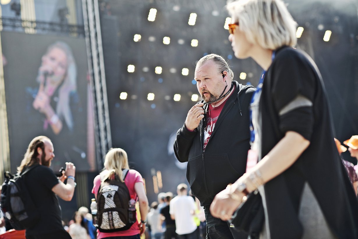 Marko Vainion koko perhe toimii vapaaehtoisina Provinssirockissa. "Se on kesämme kohokohta."