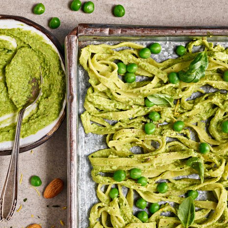 Tähän pestoon et tarvitse parmesaania.