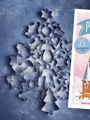 Onneksi piparkakkuja ehtii leipoa monta kertaa ennen joulua! Mainiona oppaana toimii Kodin Kuvalehden uusi Piparkakku-julkaisu.