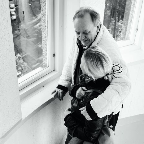 Esko ja Susanna Roine pistäytyivät Pyynikin näkötorniin. Viime talvena he näyttelevät ensimmäistä kertaa yhdessä.