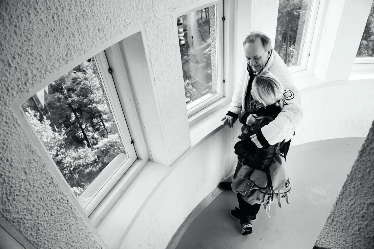Esko ja Susanna Roine pistäytyivät Pyynikin näkötorniin. Viime talvena he näyttelevät ensimmäistä kertaa yhdessä.