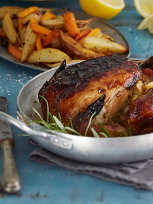 Kun ruoka on syöty, nypi loppu broileri kunnolla. Saat vielä seuraavan päivän annoksen. 